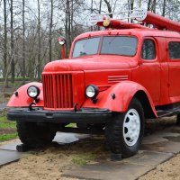 ЗИЛ 156. Пожарный автомобиль. :: Сергей М ЗИЛ 156. Пожарный автомобиль. :: Сергей М