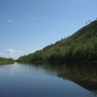 Озеро под горой :: Anna Ivanova Озеро под горой :: Anna Ivanova