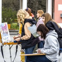 Стараются  девчёнки :: Валентин Семчишин