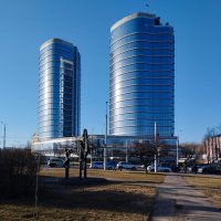Минск. Мартовский пейзаж. :: Александр Сапунов