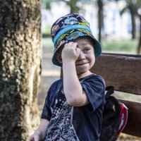 Портрет малолетнего пожирателя чебуреков :: Коля Лукашов