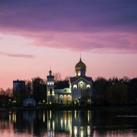 Храм ночью :: Андрей Сосновский