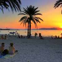 Вечер в Пальме Де Майoрке :: Юрий. Шмаков