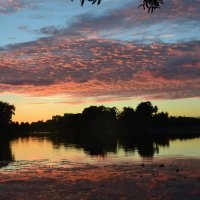 ...Закат в Петергофе :: Надежда ...Закат в Петергофе :: Надежда
