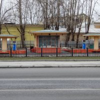 Кремлёвская АЗС на Волхонке :: Сергей Лындин Кремлёвская АЗС на Волхонке :: Сергей Лындин