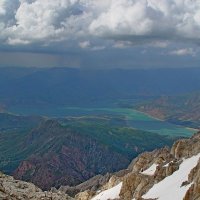 ПРОГУЛКА НА БОЛЬШОЙ ЧИМГАН 3300м, вершина. :: Виктор Осипчук