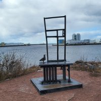Арт-объект "Форточка в Европу". :: ast62 