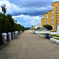 Чебоксары. Бульвар Мефодия Денисова летом. :: Пётр Чернега