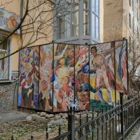 Мозаичный дворик Санкт Петербурга :: Ирэн Мозаичный дворик Санкт Петербурга :: Ирэн