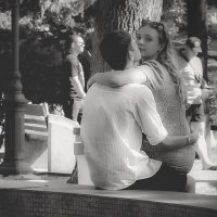 Не ленитесь сказать о любви (чб) :: Сергей Царёв