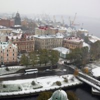 Снег в Выборге :: Ольга Снег в Выборге :: Ольга