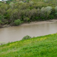 Река Кубань :: Игорь Сикорский Река Кубань :: Игорь Сикорский