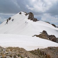 ПРОГУЛКА НА БОЛЬШОЙ ЧИМГАН - 2, с вершины. :: Виктор Осипчук