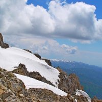 ПРОГУЛКА НА БОЛЬШОЙ ЧИМГАН - 2, с вершины. :: Виктор Осипчук ПРОГУЛКА НА БОЛЬШОЙ ЧИМГАН - 2, с вершины. :: Виктор Осипчук