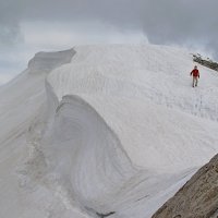 ПРОГУЛКА НА БОЛЬШОЙ ЧИМГАН - 2, с вершины :: Виктор Осипчук