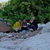 ПРОГУЛКА НА Б.ЧИМГАН - 2, спустились. :: Виктор Осипчук