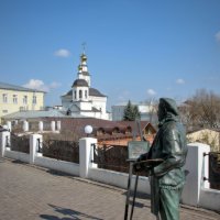 Художник на пленэре :: Andrey Lomakin