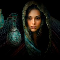 Девушка и кувшин :: Елизавета Мур