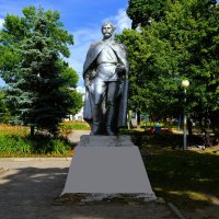 Чебоксары. Памятник Василию Ивановичу Чапаеву. :: Пётр Чернега