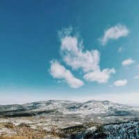 Облака над горами летят. :: Георгиевич 