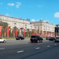 Москва готовится к празднованию 80-летия Победы. :: Татьяна Помогалова