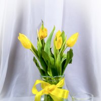 Желтые тюльпаны :: Людмила Павловна Крышковец Желтые тюльпаны :: Людмила Павловна Крышковец