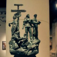 «Ладога. Дорога жизни», — Людмила Семикопенко, бронза, 2017 год. :: Татьяна Помогалова