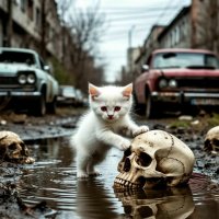 Одинокий котенок. :: Сергей Сергеев