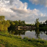 Озеро в мае... :: Николай Гирш Озеро в мае... :: Николай Гирш