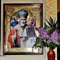 Николай Чудотворец.....      Иконы нашего храма. :: Восковых Анна Васильевна 