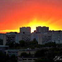 Вид из окна. :: Наталья Вязигина