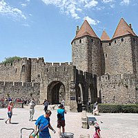 Франция. Крепость Каркассон. :: Владимир Драгунский Франция. Крепость Каркассон. :: Владимир Драгунский