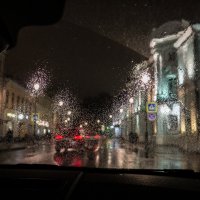 Дождливый вечер :: Наталья Rosenwasser Дождливый вечер :: Наталья Rosenwasser