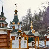 Надкладезная часовня святого Иоасафа при одноименном источнике :: Алексей Р. Надкладезная часовня святого Иоасафа при одноименном источнике :: Алексей Р.