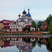 Вид на храм Святителя Николая Чудотворца г. Поставы :: Vladimir Semenchukov