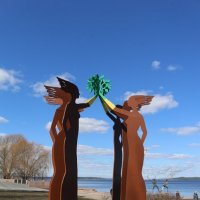 Скульптура "Место встречи" :: Ольга 