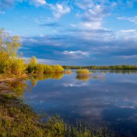 Затон на закате :: Андрей Сосновский