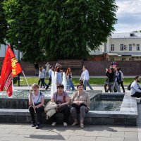 На Площади Победы :: Татьяна Машошина