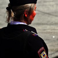 Застеснялась... :: Юрий Гайворонскiий