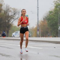 "Хорошая" погода для полумарафона. :: Евгений Седов