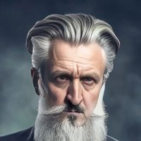 Седовласый старик :: Сергей Порфирьев