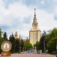 Весенняя Москва. МГУ. :: Наташа *****