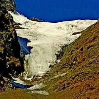 ПО ВЕРХАМ, ледник. :: Виктор Осипчук ПО ВЕРХАМ, ледник. :: Виктор Осипчук