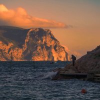 Вечер  в Балаклаве :: Виктор 