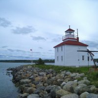 Маяк в бухте Гилберта, Канада. :: unix (Илья Утропов)