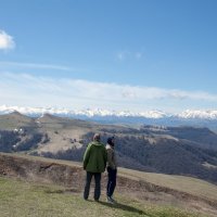 На смотровой в горах :: Gen 