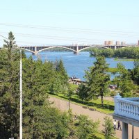 Таёжный город в горах на Енисее :: Василий 