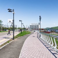 На набережной у Амура. :: Виктор Иванович Чернюк