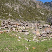 фундаменты старого карачаевского аула :: Gen 