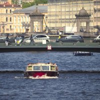 Река Фонтанка (видны Лештуков мост и мост Ломоносова) :: Магомед .